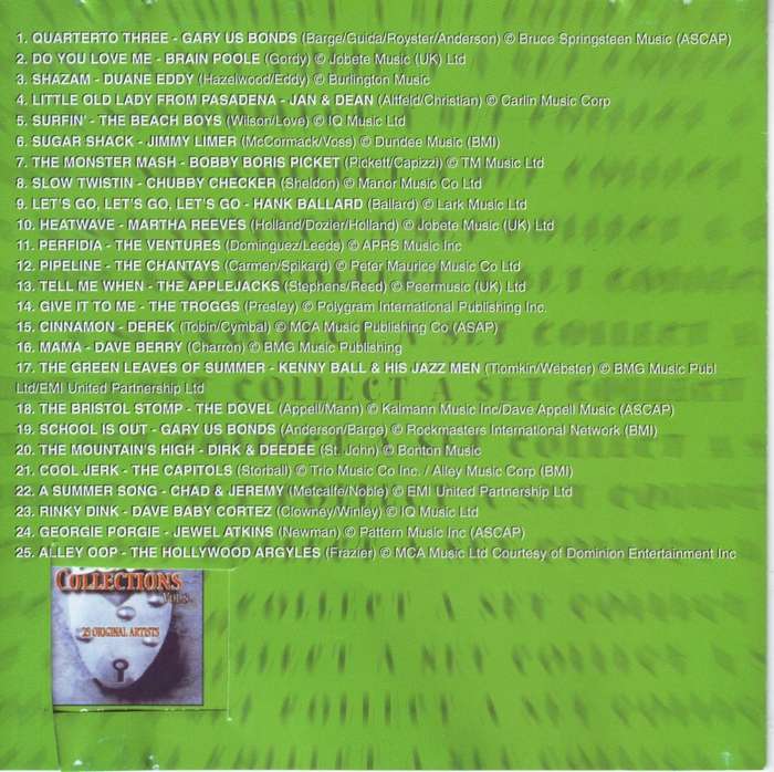 HITS OF THE 60`S: Vol.9 of 10 - Compilation  (R25 SALE)