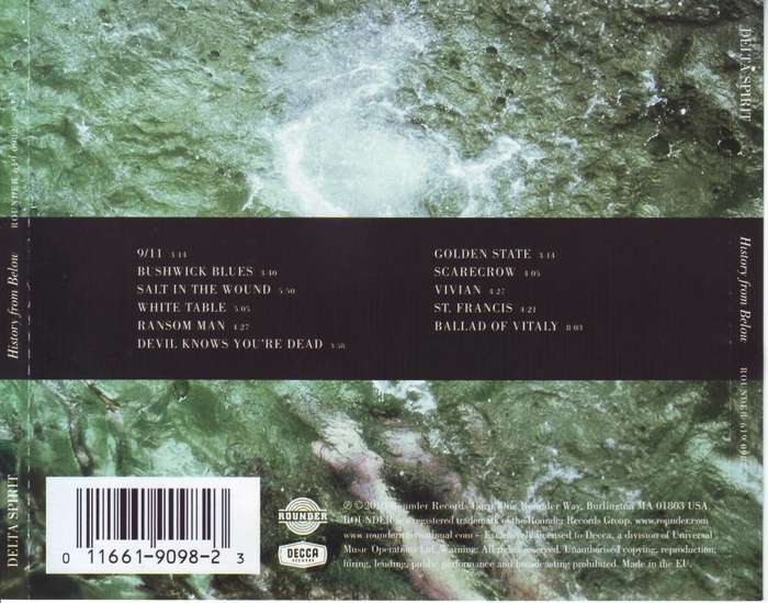 DELTA SPIRIT - History from below 619 0982 NM (R25 SALE)