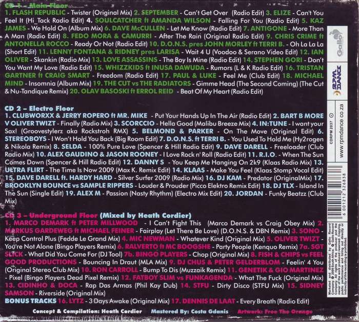CLUBWORX 5 - Compilation (3CD set) CDRPM 2037 K NM