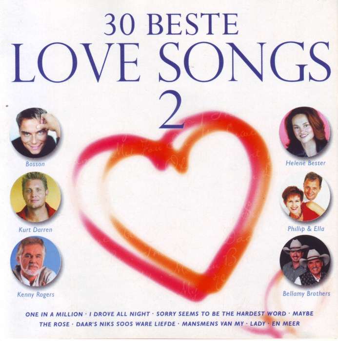 30 BESTE LOVE SONGS 2 - Compilation  (CD) SELBCD 454 EX (R25 SALE).