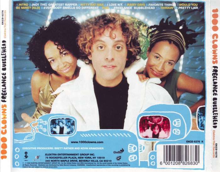 1000 CLOWNS - Freelance Bubblehead (CD) EKCD 6276 EX (R25 SALE).