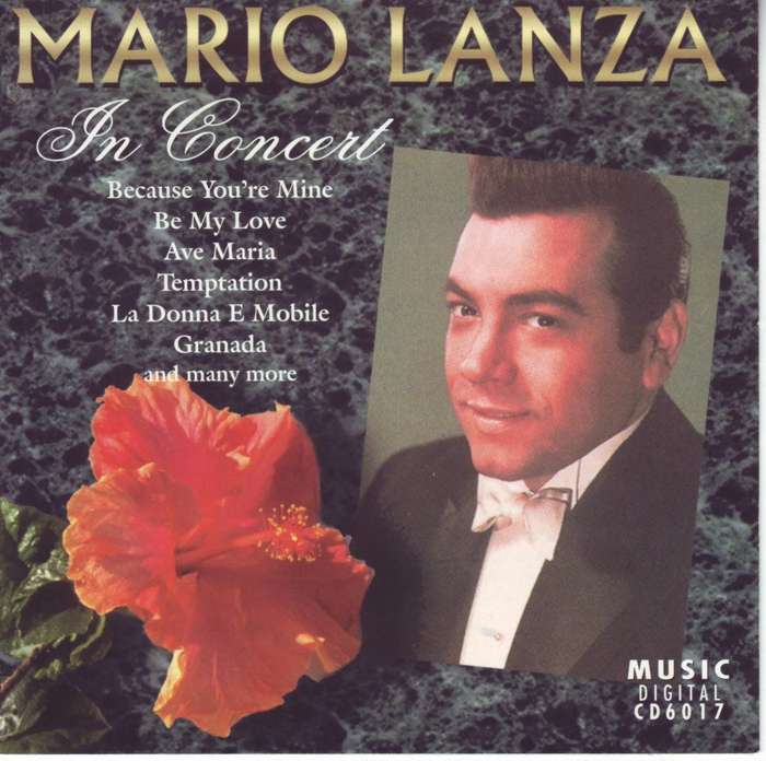 MARIO LANZA - In concert (CD) CD 6017 EX