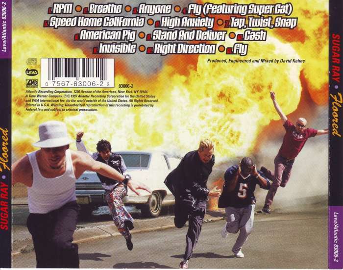 SUGAR RAY - Floored (CD) 83006-2 NM