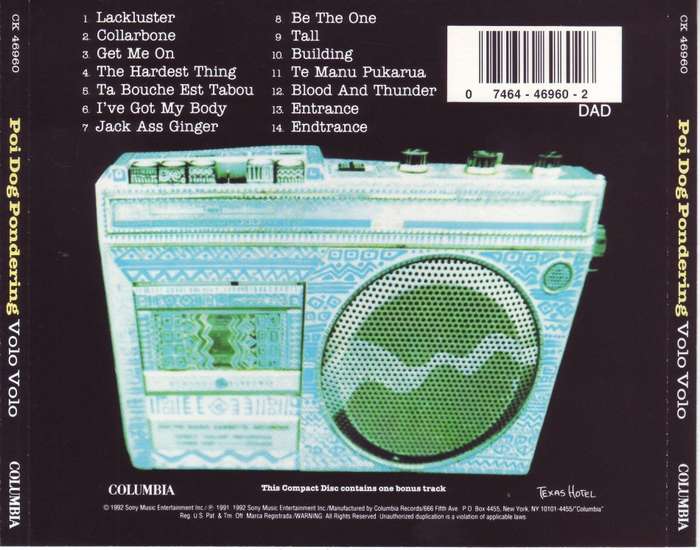 POI DOG PONDERING - Volo volo (CD) CK 46960 NM