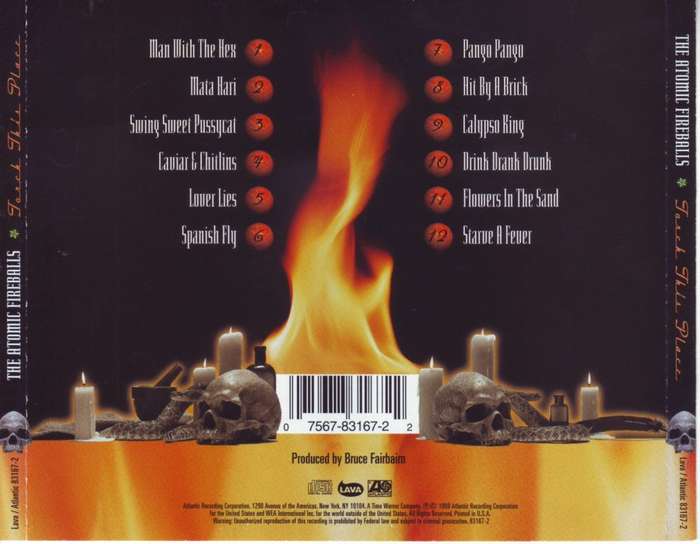 THE ATOMIC FIREBALLS - Torch this place (CD) 83167-2 EX (R25 SALE)