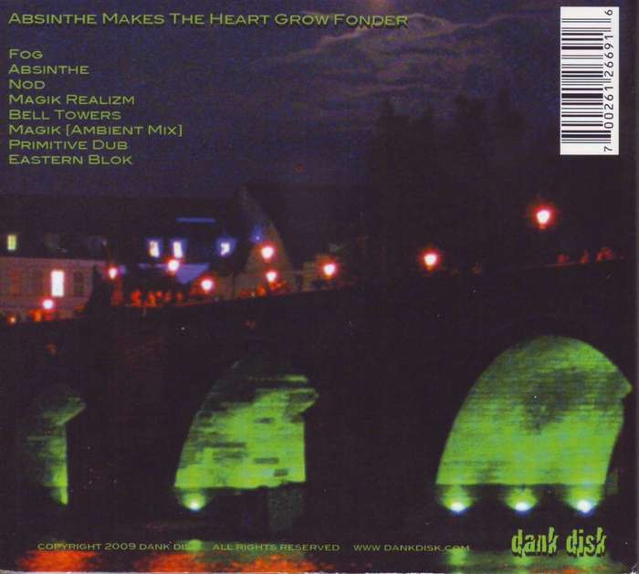 PRAGUEDREN - Absinthe makes the heart grow fonder (CD, digipak) DANK DISK 409 NM