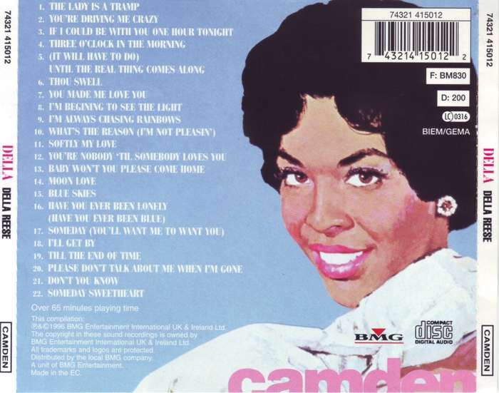 DELLA REESE - Della (CD) 74321 415012 NM-