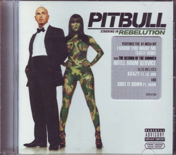 PITBULL - Rebelution (CD) CDRCA 7240 NM (R25 SALE)