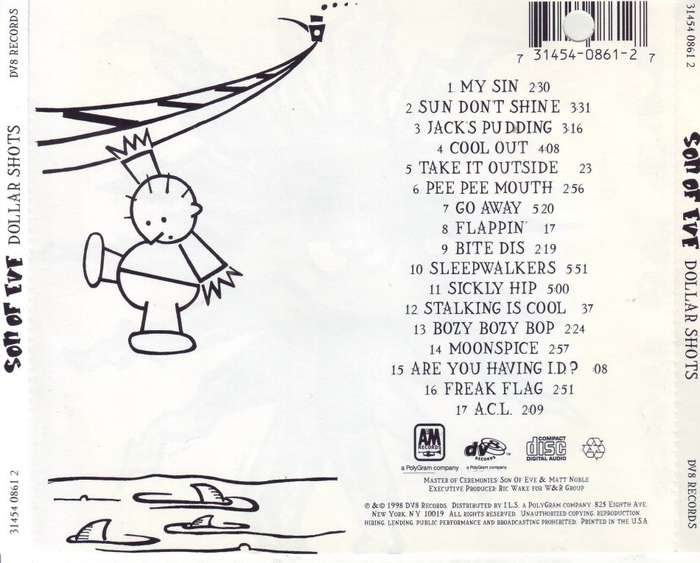 SON OF EVE - Dollar shots (CD) 31454 0861 2 NM (R25 SALE)
