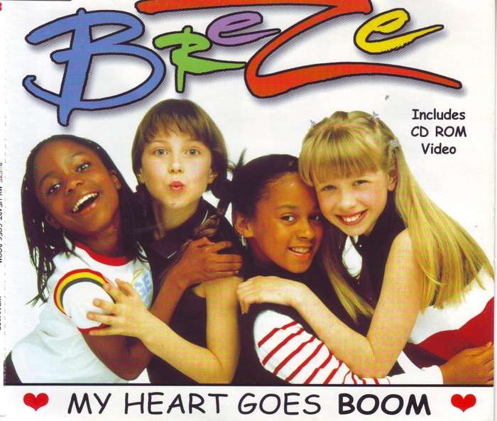 BREZE - My heart goes boom (CD single) WEA240CD