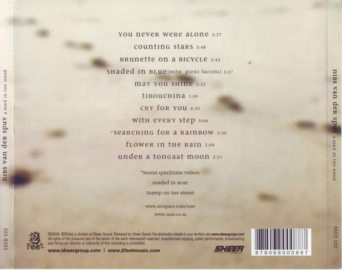 NIBS VAN DER SPUY - A bird in the hand (CD) SSCD 522 NM