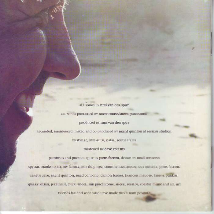 NIBS VAN DER SPUY - A bird in the hand (CD) SSCD 522 NM