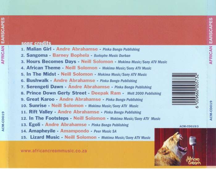 AFRICAN EARSCAPES - Compilation (CD) ACM-CD019 NM-