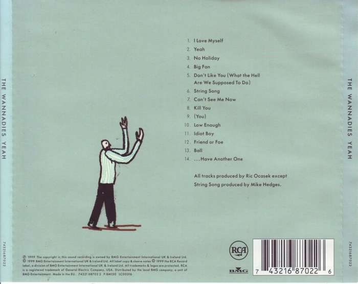 THE WANNADIES - Yeah (CD) 74321687022 NM (R25 SALE)