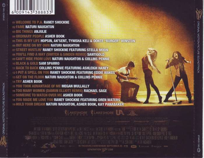 FAME (2009) - Original motion picture soundtrack (CD) STARCD 7383 NM