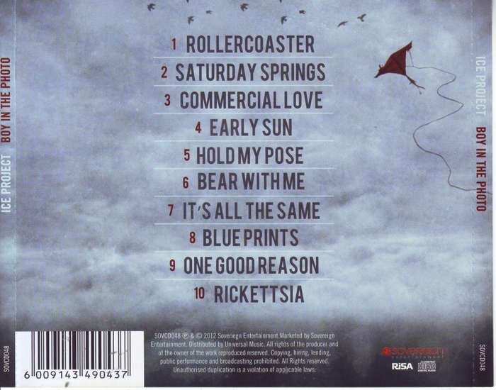 ICE PROJECT - Boy in the photo (CD) SOVCD048 NM   (R25 SALE)