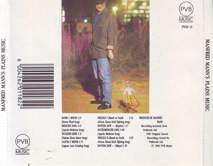 MANFRED MANN`S PLAINS MUSIC -  Plains Music (CD) PVCD 13 NM-