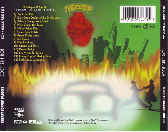 CHERRY POPPIN` DADDIES - Zoot suit riot (CD) UND 53081 NM-
