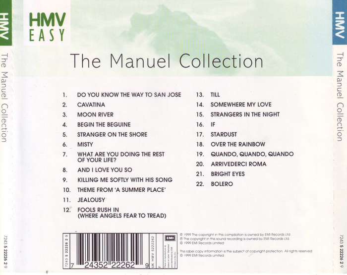 MANUEL - The Manuel Collection (CD) 7243 5 22226 2 9
