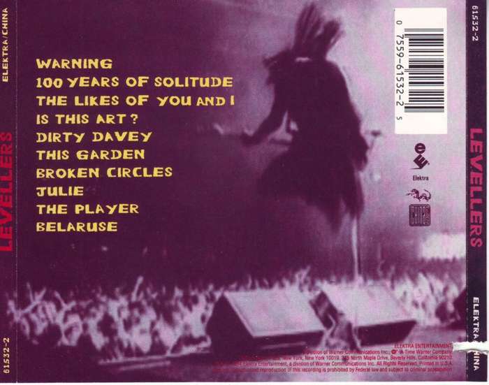 THE LEVELLERS - Levellers (CD) 61532-2 NM-
