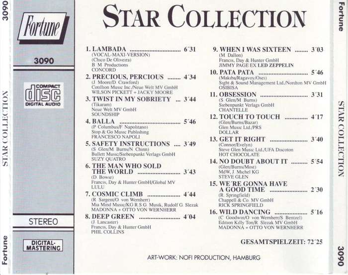 STAR COLLECTION - Compilation (CD) 3090 NM