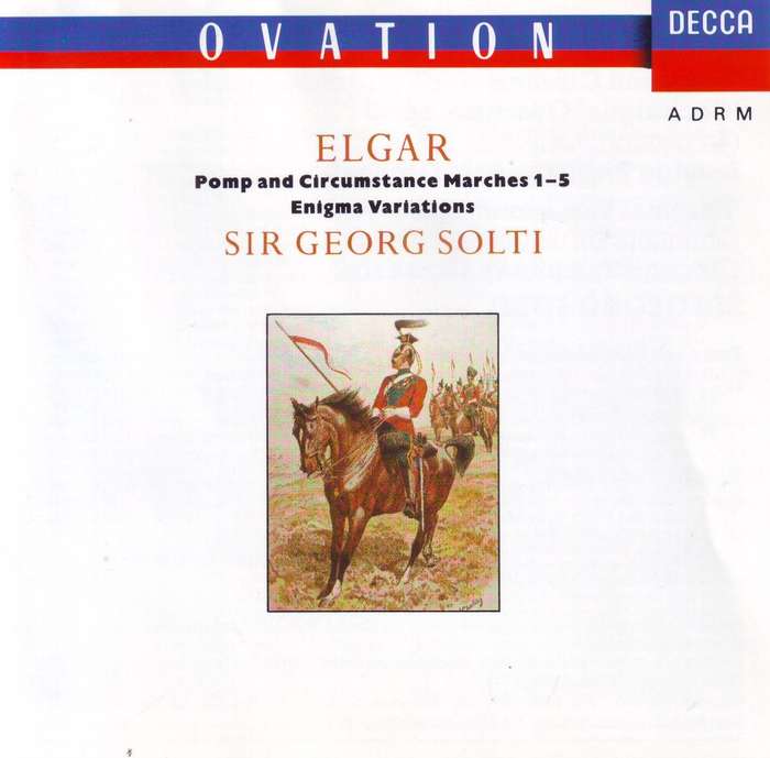 ELGAR - Pomp and circumstance marches 1-5/ enigma variations (CD) 417 719-2 NM (R25 SALE)