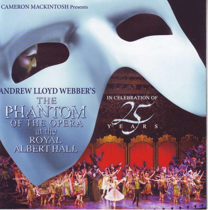 THE PHANTOM OF THE OPERA AT THE ROYAL ALBERT HALL - 25th anni. cast (2 CD)DARCD 3134 NM