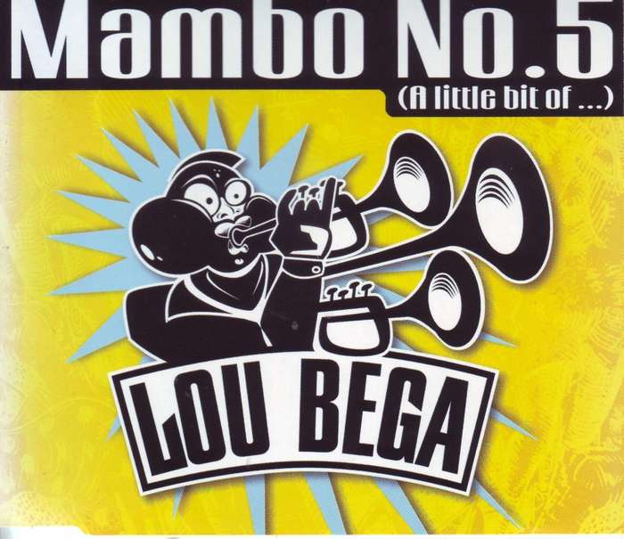 LOU BEGA - Mambo no.5 (CD single) CDARIS(WS)456 EX
