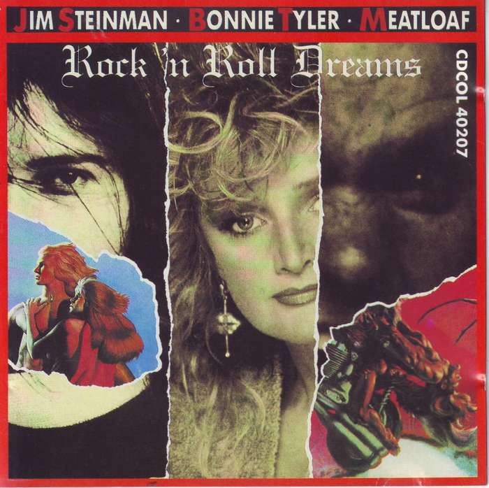 JIM STEINMAN, BONNIE TYLER, MEATLOAF - Rock `n roll dreams (CD) CDCOL 40207 EX