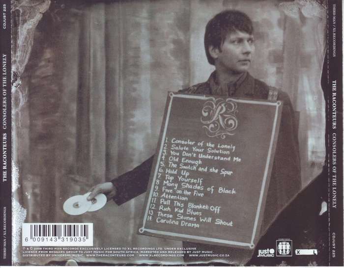 THE RACONTEURS - Consolers of the lonely (CD) CDJUST 225 NM-