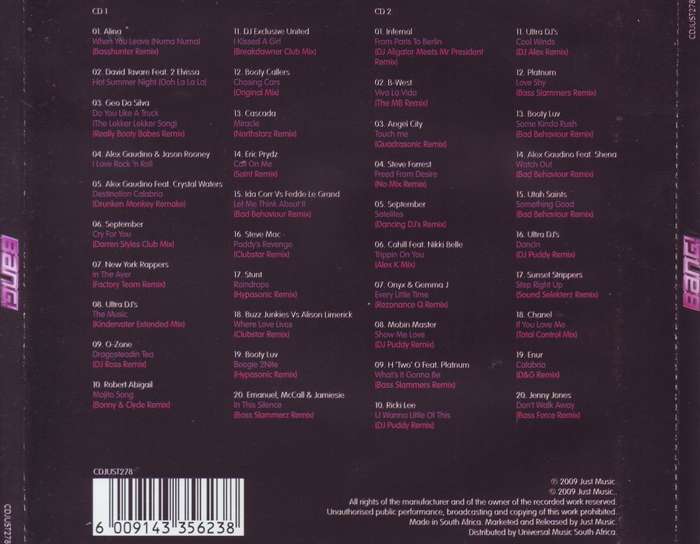 BANG! 40 BANGIN` DANCE ANTHEMS - Compilation (double CD) CDJUST278 EX