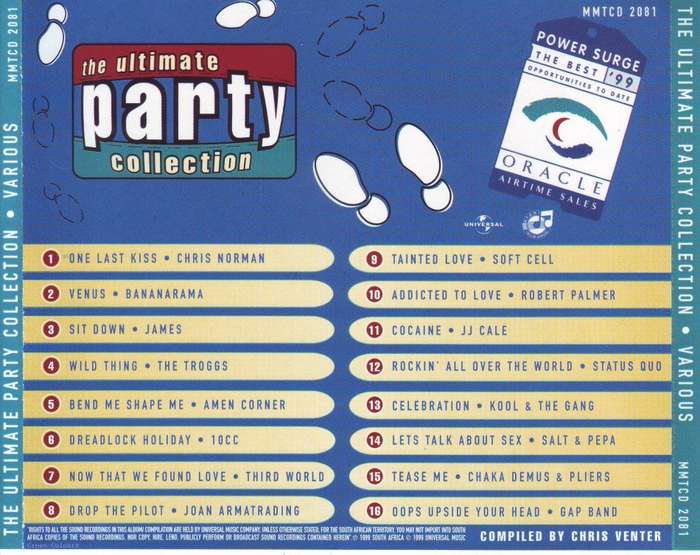 THE ULTIMATE PARTY COLLECTION - Compilation (CD) MMTCD 2081 NM