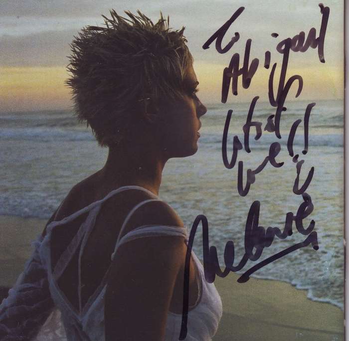 MELANIE LOWE - Yesterday`s diary (CD, signed) AM006 VG+