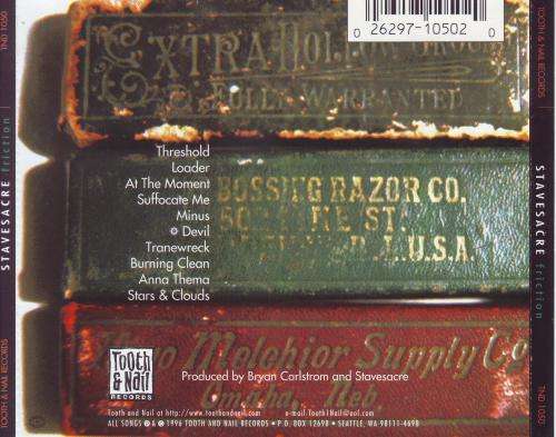 STAVESACRE - Friction (CD) TND 1050 EX