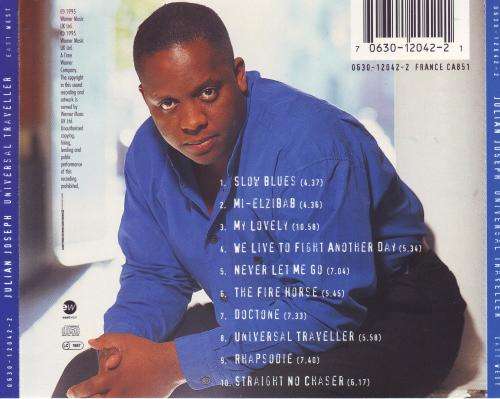 JULIAN JOSEPH - Universal traveller (CD)  0630-12042-2 NM-