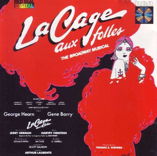 LA CAGE AUX FOLLES - Original cast recording (CD) BD82824 EX