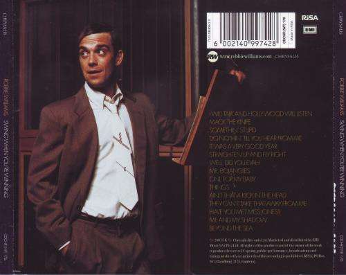 ROBBIE WILLIAMS - Swing when you`re winning (CD) CDCHR (WF) 176 EX