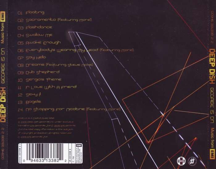 DEEP DISH - George is on (CD) 00946 331338 2 2 VG+