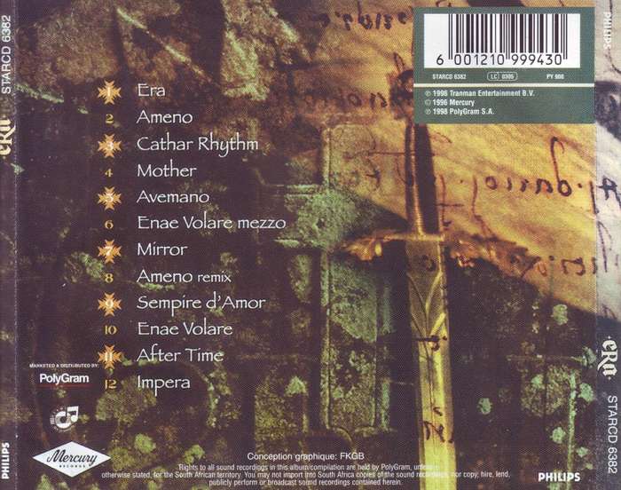 ERA - Era (CD) STARCD 6382 VG