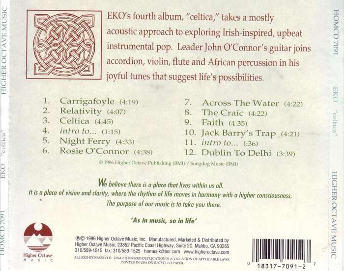 EKO - Celtica (CD) HOMCD 7091 EX