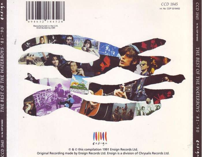 THE WATERBOYS - The Best Of The Waterboys 81-90 (CD) CCD 1845 / CDP 3218452 VG+
