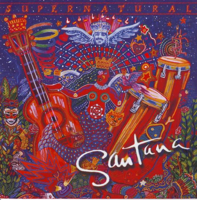 SANTANA - Supernatural (CD) 07822 19080 2  EX