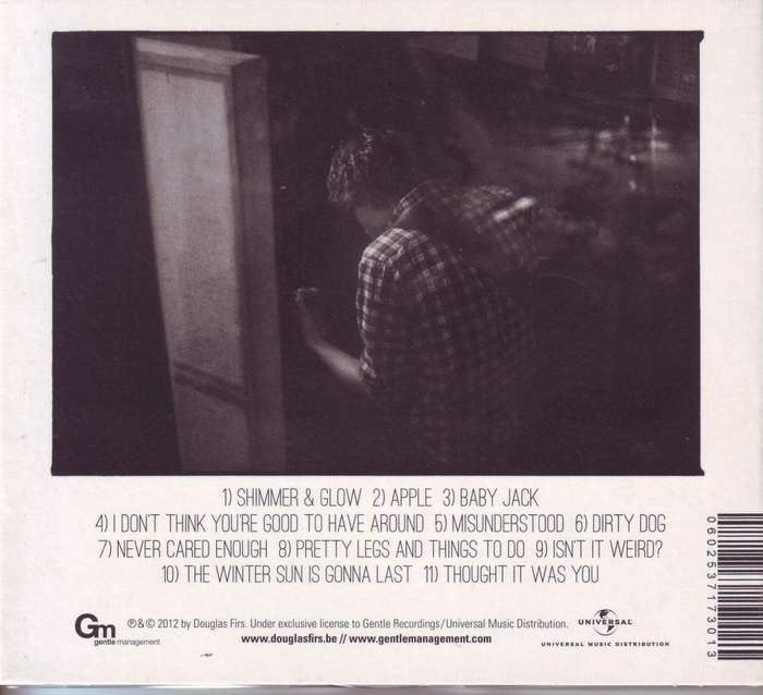 DOUGLAS FIRS - Shimmer & Glow (CD, digipak) 0602537173013 NM