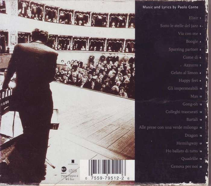 PAOLO CONTE - The Best Of Paolo Conte (CD) 7559-79512-2 NM.