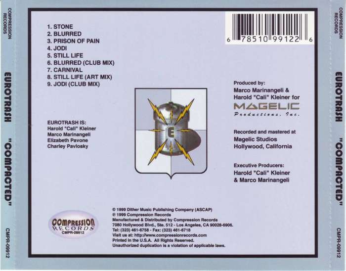 EUROTRASH - Compacted (CD) CMPR-09912  NM (R25 SALE)