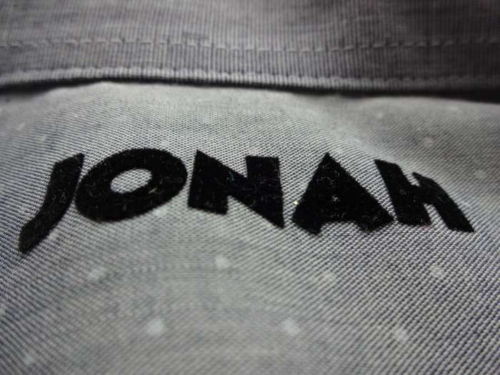 Iron-on Velvet (Tubitherm) Heat-transfer Name Tags/Labels - (Single Template/30 names)
