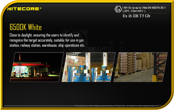 NITECORE EH1 Intrinsically Safe Explosion-Proof HeadLamp (260 Lumens)
