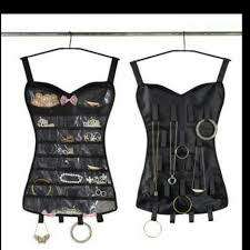Umbra Little Black Corset Jewelry Organizer