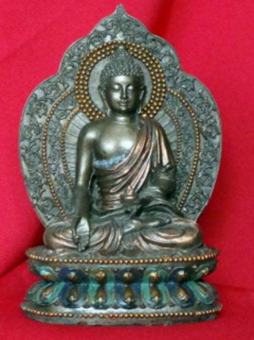 """Tibetan Buddha"" Statuette"