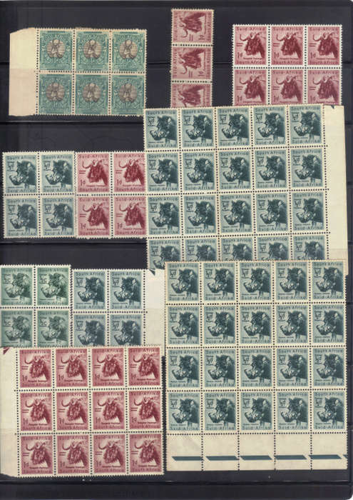 SA - UNMOUNTED MINT LOT -  NICE COLLECTION  - PLEASE READ & SEE BELOW.